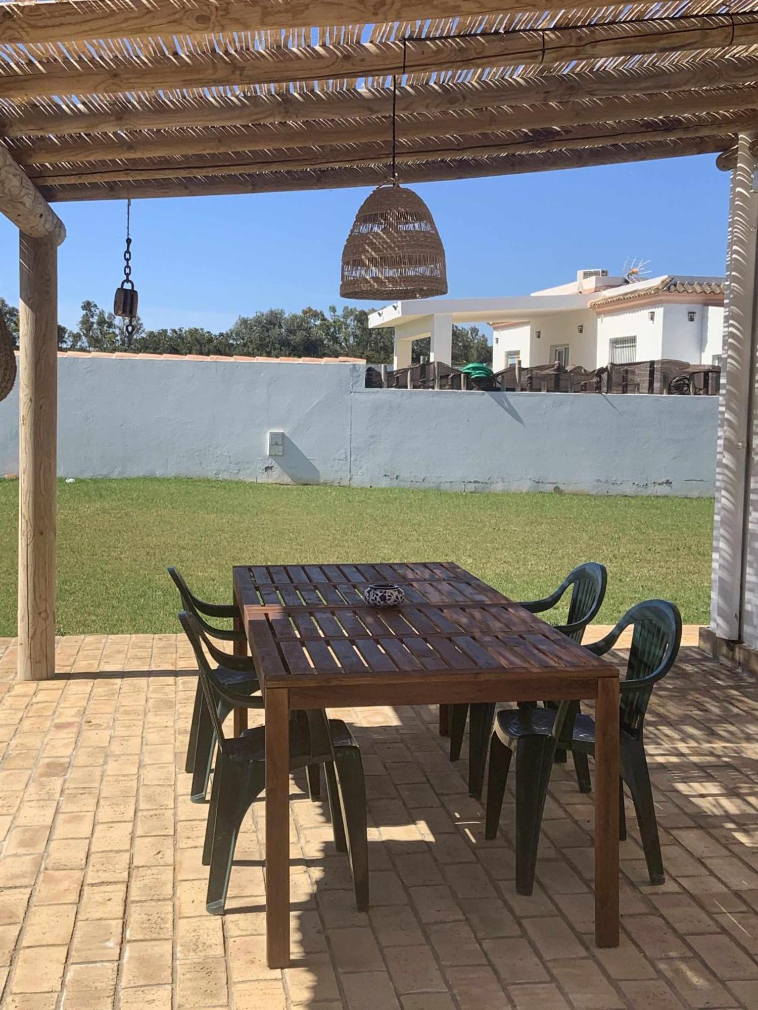Las Casitas De La Barrosa Con Jardin Y Piscina شيكلانا دي لا فرونتيرا الغرفة الصورة