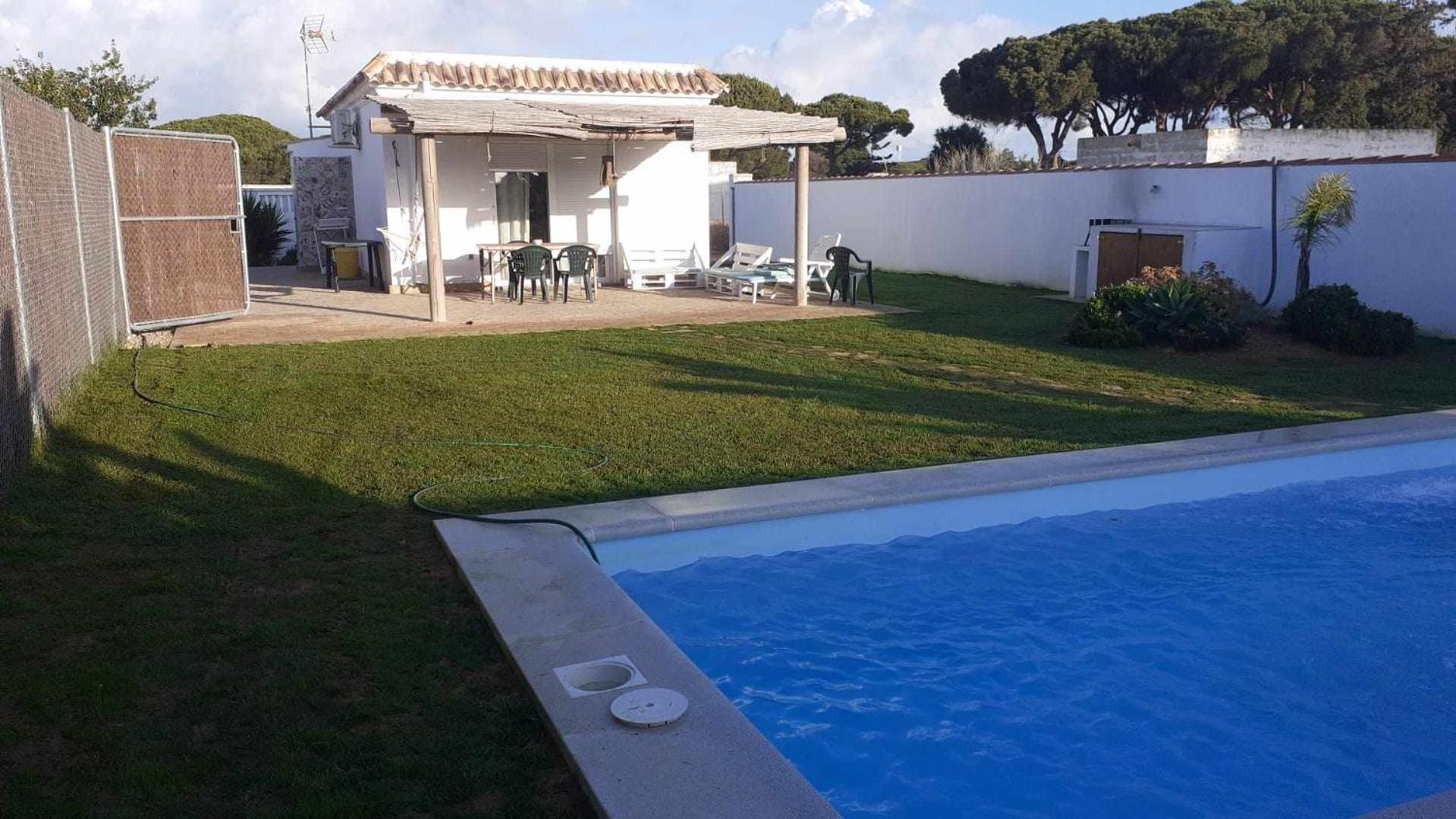 Las Casitas De La Barrosa Con Jardin Y Piscina شيكلانا دي لا فرونتيرا الغرفة الصورة